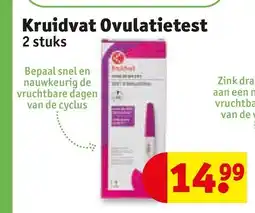 Kruidvat Kruidvat Ovulatietest aanbieding