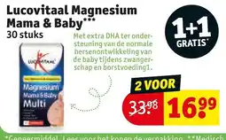 Kruidvat Lucovitaal Magnesium Mama & Baby aanbieding
