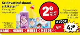 Kruidvat Kruidvat huishoudartikelen aanbieding