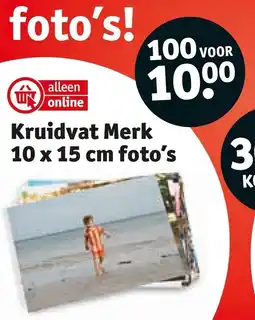 Kruidvat Kruidvat Merk 10 x 15 cm foto's aanbieding
