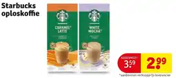 Kruidvat Starbucks oploskoffie aanbieding