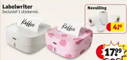 Kruidvat Labelwriter aanbieding