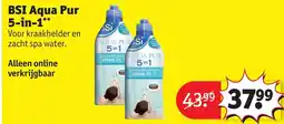 Kruidvat BSI Aqua Pur 5-in-1 aanbieding