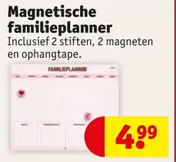 Kruidvat Magnetische familieplanner aanbieding