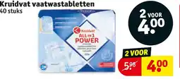 Kruidvat Kruidvat vaatwastabletten aanbieding