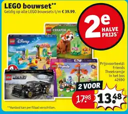 Kruidvat LEGO bouwset aanbieding