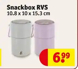 Kruidvat Snackbox RVS aanbieding