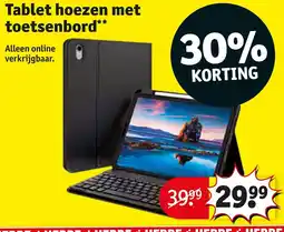 Kruidvat Tablet hoezen met toetsenbord aanbieding