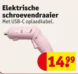 Kruidvat Elektrische schroevendraaier aanbieding