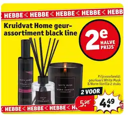 Kruidvat Kruidvat Home geur-assortiment black line aanbieding