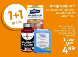 Trekpleister Magnesium aanbieding
