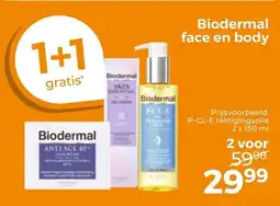 Trekpleister Biodermal Face en Body aanbieding