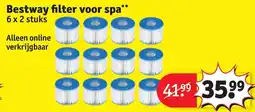 Kruidvat Bestway filter voor spa aanbieding