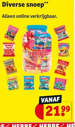 Kruidvat Diverse snoep aanbieding