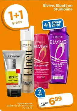 Trekpleister Elvive, Elnett en Studioline aanbieding