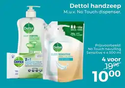Trekpleister Dettol handzeep aanbieding