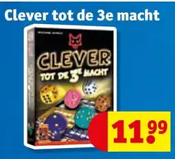 Kruidvat Clever tot de 3e macht aanbieding