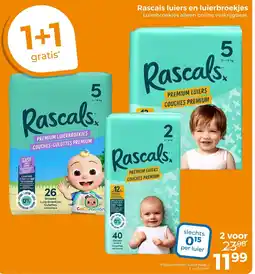 Trekpleister Rascals Premium Luiers aanbieding
