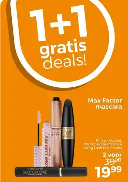 Trekpleister Max Factor Mascara aanbieding