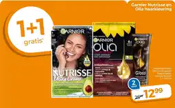 Trekpleister Garnier Nutrisse en Olia Haarkleuring aanbieding