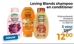 Trekpleister Loving Blends Shampoo en Conditioner aanbieding