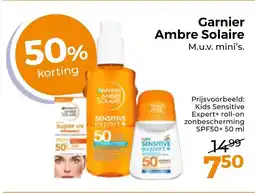 Trekpleister Garnier Ambre Solaire aanbieding