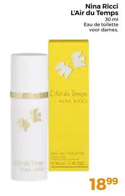 Trekpleister Nina Ricci L'Air du Temps aanbieding