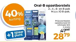 Trekpleister Oral-B Opzetborstels aanbieding