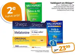 Trekpleister Valdispert en Shiepz aanbieding