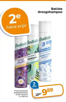 Trekpleister Batiste Droogshampoo aanbieding