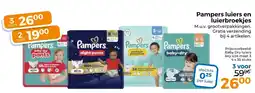 Trekpleister Pampers Luiers en Luierbroekjes aanbieding