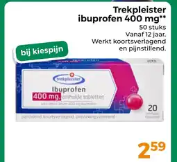 Trekpleister trekpleister ibuprofen 400 mg aanbieding