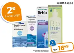 Trekpleister Bausch & Lomb ReNu MPS aanbieding