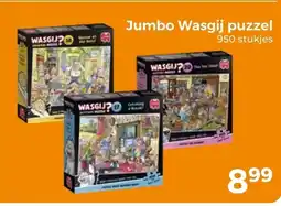 Trekpleister Jumbo Wasgij puzzel aanbieding