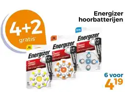 Trekpleister Energizer hoorbatterijen aanbieding