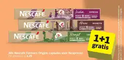 Albert Heijn Alle Nescafé Farmers Origins capsules aanbieding