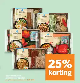 Albert Heijn Alle AH Aziatische maaltijdverspakketten aanbieding