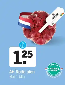 Albert Heijn AH Rode uien aanbieding