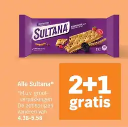 Albert Heijn Alle Sultana aanbieding