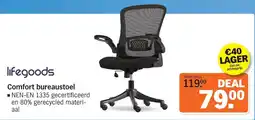 Albert Heijn Lifegoods Comfort Bureaustoel aanbieding