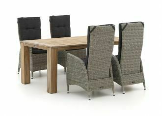 Kees Smit Intenso Fabrizi/ROUGH-X 180cm dining tuinset 5-delig verstelbaar aanbieding