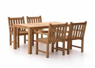 Kees Smit Sunyard Wales/Oxford 160cm dining tuinset 5-delig aanbieding