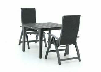 Kees Smit Bellagio Fermo/Fidenza 90cm dining tuinset 3-delig verstelbaar aanbieding