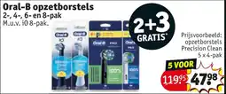 Kruidvat Oral-B opzetborstels aanbieding
