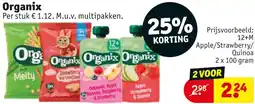 Kruidvat Organix aanbieding