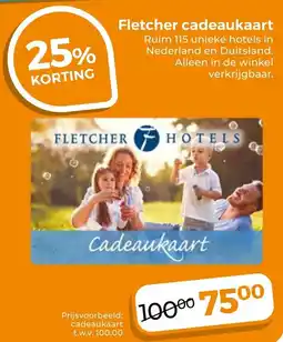 Trekpleister Fletcher Cadeaukaart aanbieding