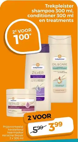 Trekpleister Trekpleister Shampoo, Conditioner en Treatments aanbieding
