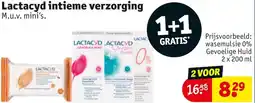 Kruidvat Lactacyd intieme verzorging aanbieding