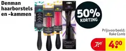 Kruidvat Denman haarborstels en kammen aanbieding