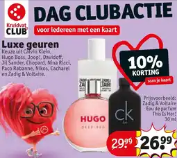 Kruidvat Luxe geuren aanbieding